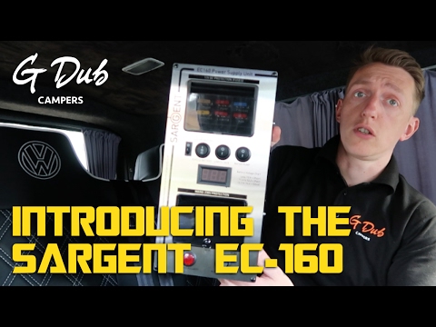Introducing the Sargent EC-160 power supply unit - Self built DIY VW T5 camper conversion