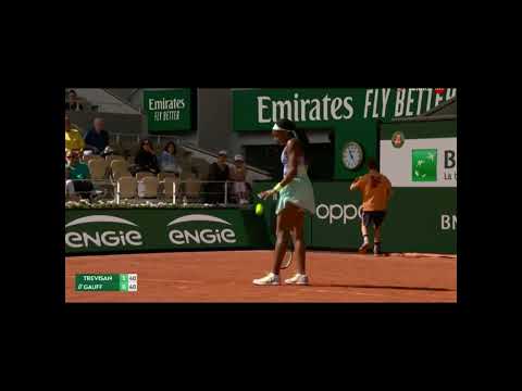 Coco Gauff vs Martina Trevisan French Open Semifinal