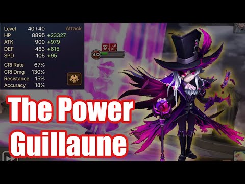 【Summoners War | Curry's RTA】The Power Guillaune, he is great invincible man!!