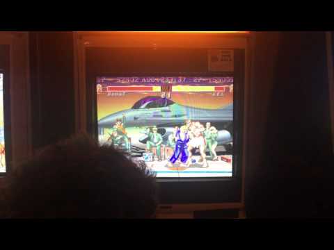Street Fighter II Turbo: Hyper Fighting CAX 2017 Loser's final Ultracombo vs Mike D