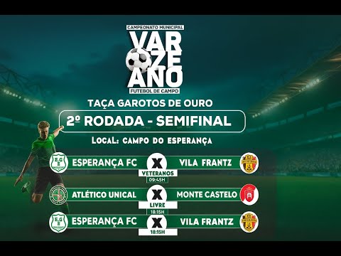 🎥  JOGOS DE VOLTA TARDE | CAMPEONATO VARZEANO 2025 – PANTANO GRANDE ⚽