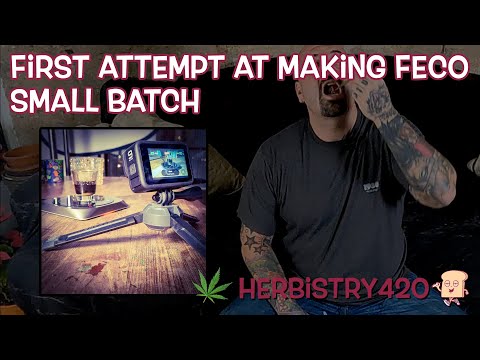 FECO Cannabis Oil First Attempt: Best 4-Step Method