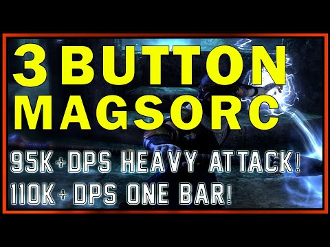 THE EASIEST 100K + OF YOUR LIFE | 1 Bar Magicka Sorcerer | The Elder Scrolls Online