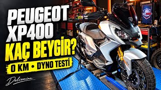 Sıfır Kilometre Peugeot XP400 Dyno Testinde Ölçüm Ne Gösterdi? #xp400 #dynotest 