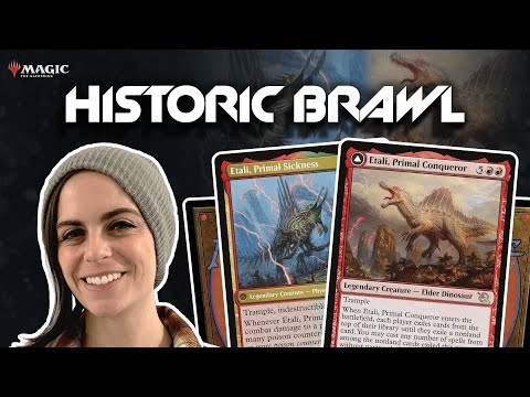 DINOOOOOO STOMPZ | Etali, Primal Conqueror | Historic Brawl | MTG Arena