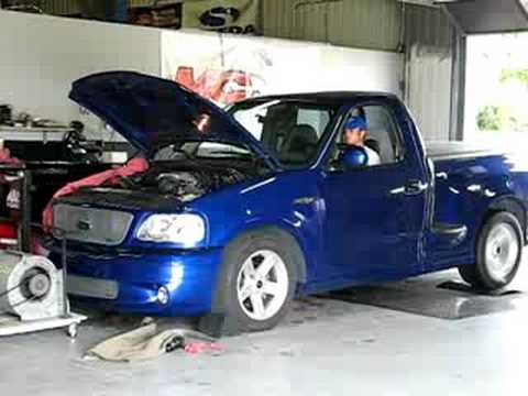 Lightning throws up on the dyno