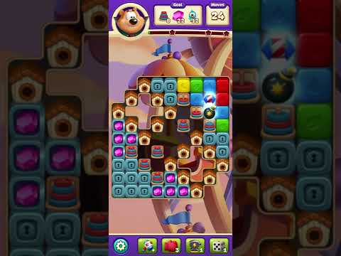 Toon Blast Level 7212 - NO BOOSTERS