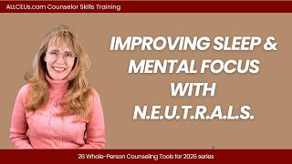 The NEUTRALS Sleep Protocol | 26 Life Skills for 2026 Series