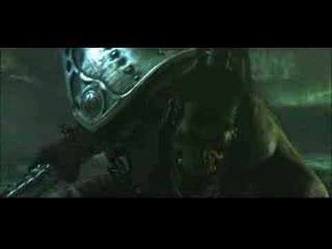 Grom Hellscream And Thrall Fighting Azgalor