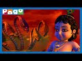 Little Krishna 🪈 Krishna Ka Zehrila Challenge Cartoon For Kids Full Episode Krishna POGO