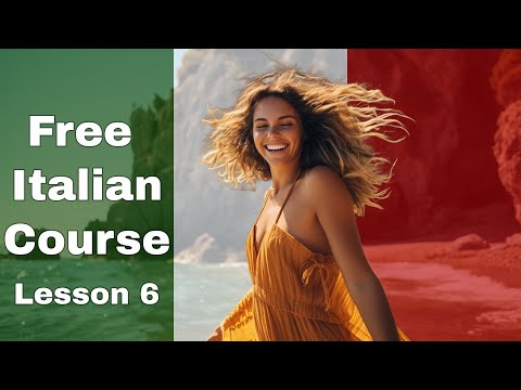 Learn Italian: Lesson 6 | Nonstop Speaking Method | Beginner Italian (Level 1)