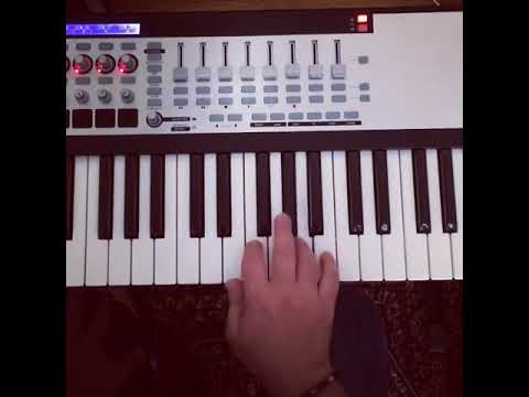Playing an ostinato in odd time (7/8) on my MIDI Keyboard