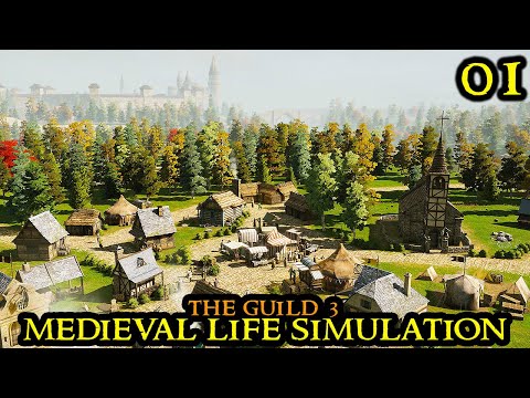 The Guild 3 - PERFECT Beginning || HARDMODE Medieval Economy & Life Simulation Part 01
