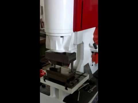 Hydraulic Iron Worker for Radius and Punch Tool