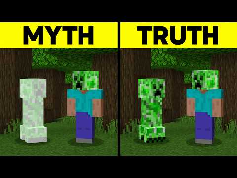 EVERY Minecraft Myth You Still Believe