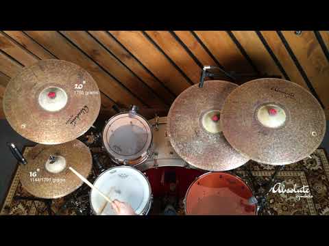 20" Absolute Cymbals Raw Crash  - 1755 grams