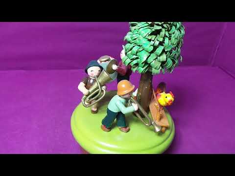 Steinbach uralte Spieluhr Nr. 042 - ein seltenes Sammlerstück aus dem Erzgebirge