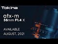 Tokina atx-m 56mm F1.4 X released