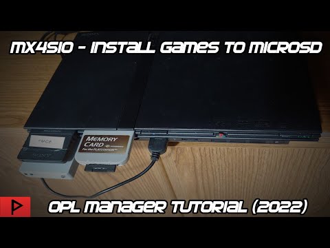 How To Install PS2 Games to MicroSD for Use with MX4SIO (2022)