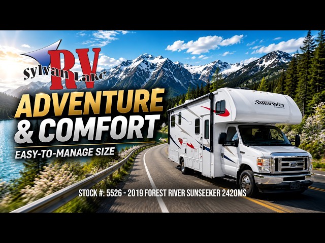 2019 Forest River Sunseeker 2420MS – Pre-Owned Class C Motorhome in RVs & Motorhomes in Red Deer