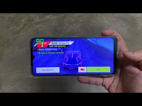 TCL 40 NXTPAPER 5G Asphalt 9 gameplay: It runs well?