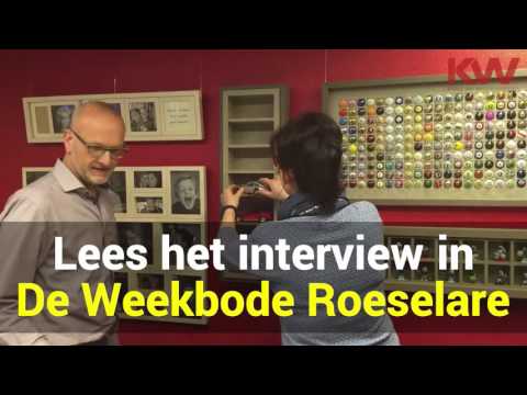 De Weekbode Roeselare op interview bij Inlijstingen Debeuckelaere