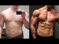 FAT TO SHREDDED IN 10 MONTHS | MY NATURAL BODY TRANSFORMATION | FitnessOskar
