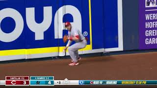 Marlins No. 4 prospect Agustín Ramírez Shines with 3 Hits vs. Reds! | MLB Highlights 04/22/2025