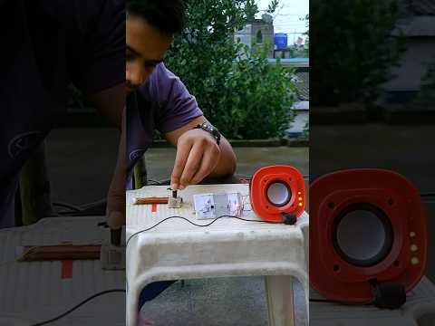 Bc547 + Bc557 Transistor Radio 📻.         #experiment #electronic #electric #diy #diyprojects #radio