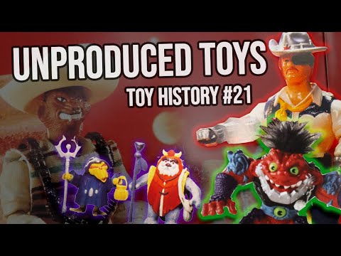 Unproduced Toys - Bravestarr, Aliens, Ewoks & Droids, Battle Trolls & Transformers - Toy History #21