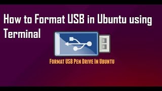 How to Format USB drive in Linux Ubuntu using terminal ( 100 % working )
