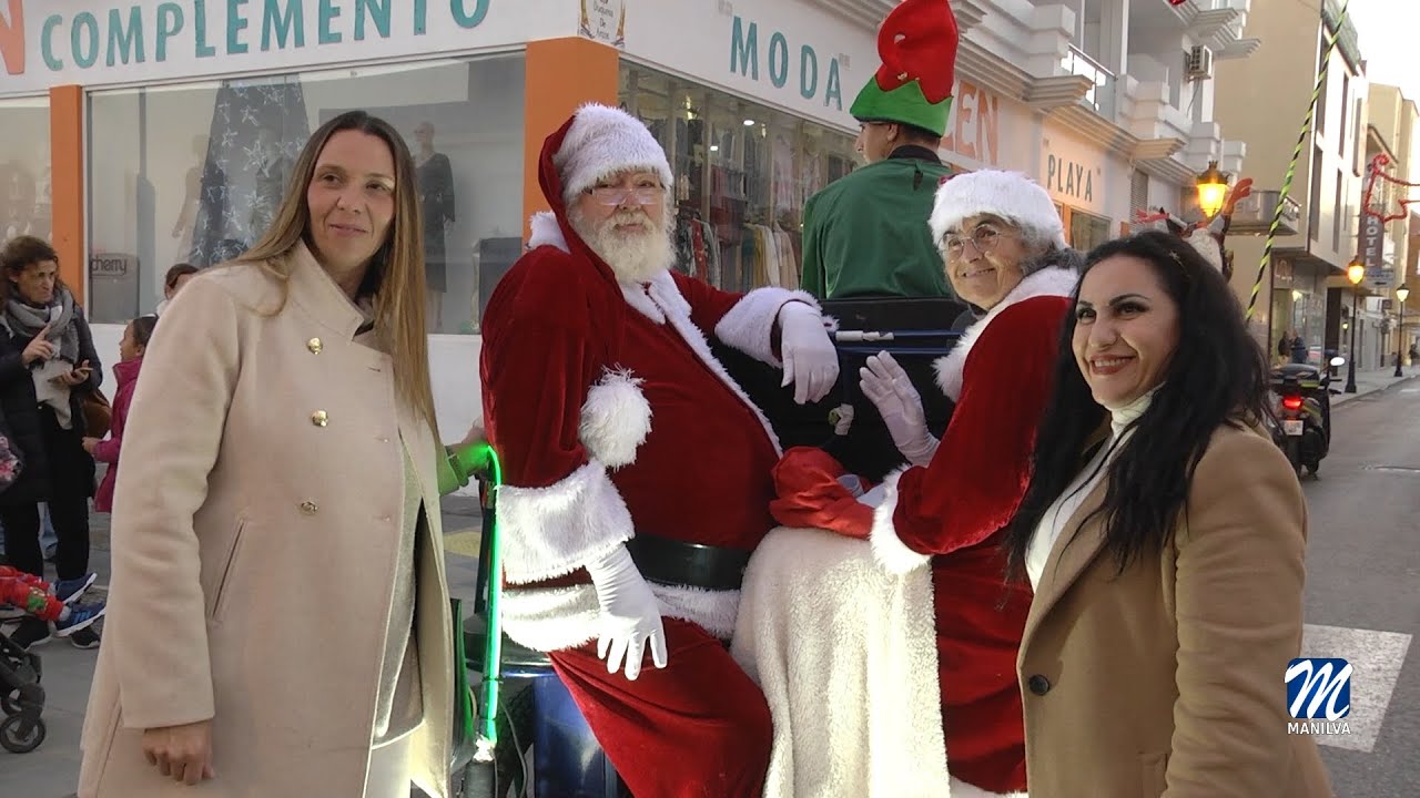 Papá y Mamá Noel visitarán Manilva el día 24 de diciembre