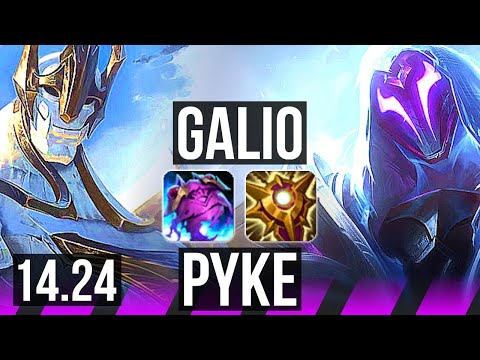 GALIO & Aurora vs PYKE & Kai'Sa (SUP) | 1/3/16 | NA Grandmaster | 14.24