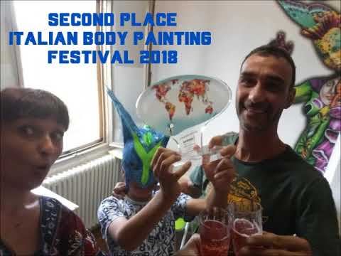 italian bodypainting festival 2018