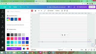 how to make templates for writing notebook in canva
