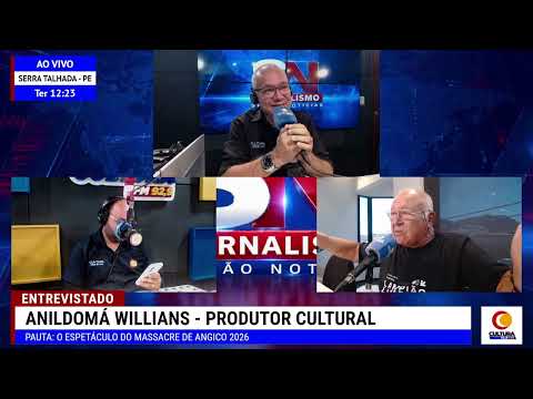 ENTREVISTA: ANILDOMÁ WILLIANS - PRODUTOR CULTURAL, SOBRE O ESPETÁCULO DO MASSACRE DE ANGICO 2026