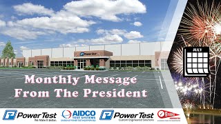 Monthly Message - July 2016