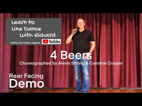 FREESTYLE / REAR FACING DEMO IMPROVER LINE DANCE - 4 Beers