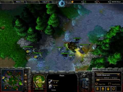 TeD vs Grubby - Part 1 - Warcraft 3 English Commentary