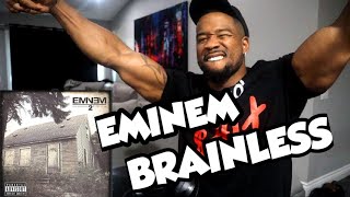 EMINEM - BRAINLESS - REACTION!!