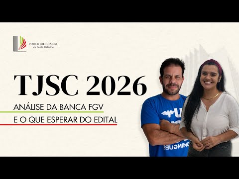 Concurso TJSC 2026: análise FGV e como ser aprovado!