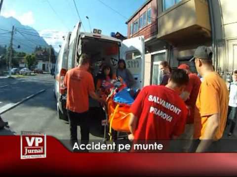 Accident pe munte