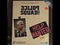 Logos From Police Squad Help Wanted LaserDisc 1984 60 FPS