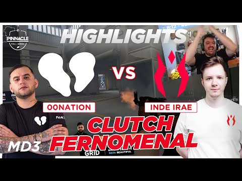 CLUTCHS DECISIVOS! - 00NATION vs INDE IRAE - Pinnacle Fall Series 3  CSGO HIGHLIGHTS