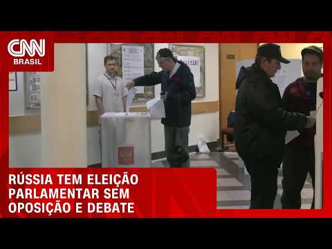 Rússia realiza eleições parlamentares sem oposição em meio à guerra | LIVE CNN
