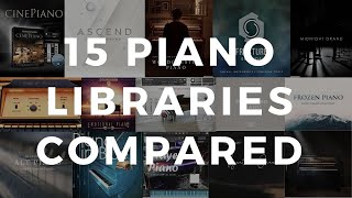 Video thumbnail for 15 Piano Libraries Compared! Which one is best for you? by Christopher Siu