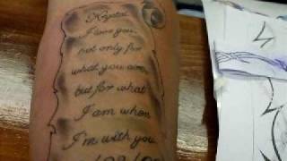 New Scroll Tattoo