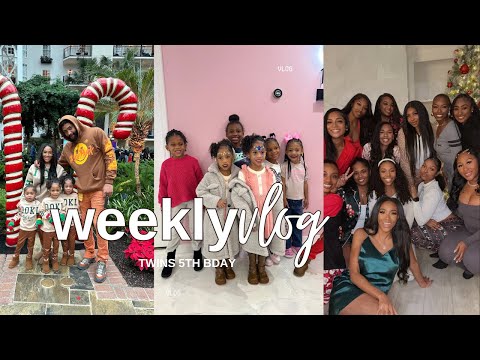 THE TWINS 5TH BDAY | QUICK OUT OF TOWN TRIP, SPA PARTY & I SURPRISE MY BEST FRIENDS WITH FRIENDMAS !