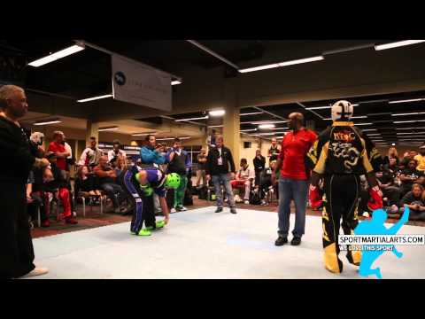 Joshua Smith vs Mathieu Williams - Mens Team Sparring - AKA Warrior Cup 2015
