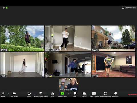 John Lindahl - Zoom Rehearsal with Kenny Wormald, Misha Gabriel & the Playground Boys - Honest/Lies